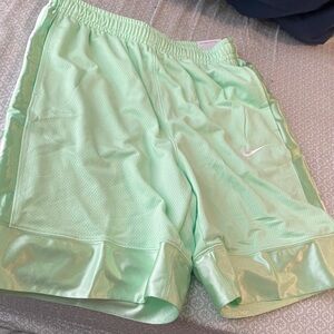 New with tags green boys basketball shorts